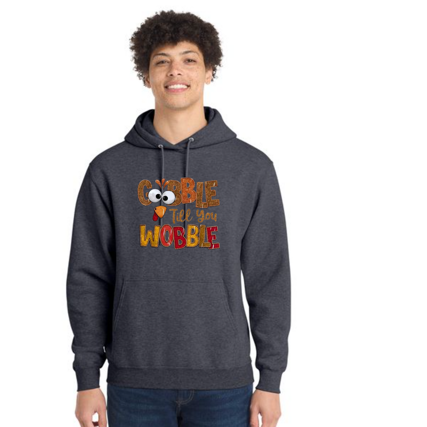 THANKSGIVING Port & Company® Core Fleece Pullover Hooded Sweatshirt 44