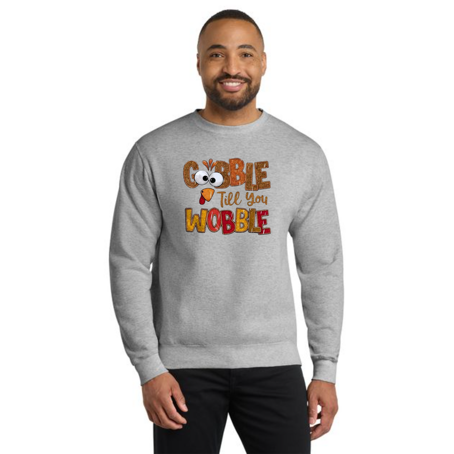 THANKSGIVING PC78 Port & Company® Core Fleece Crewneck Sweatshirt 44