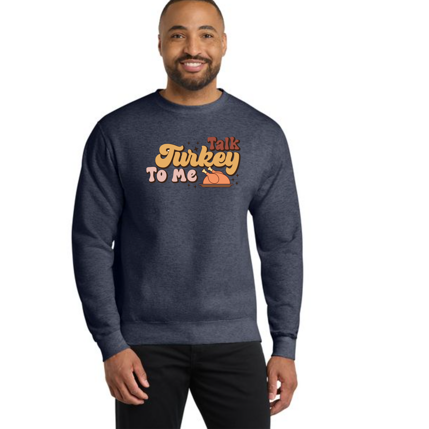 THANKSGIVING PC78 Port & Company® Core Fleece Crewneck Sweatshirt 46