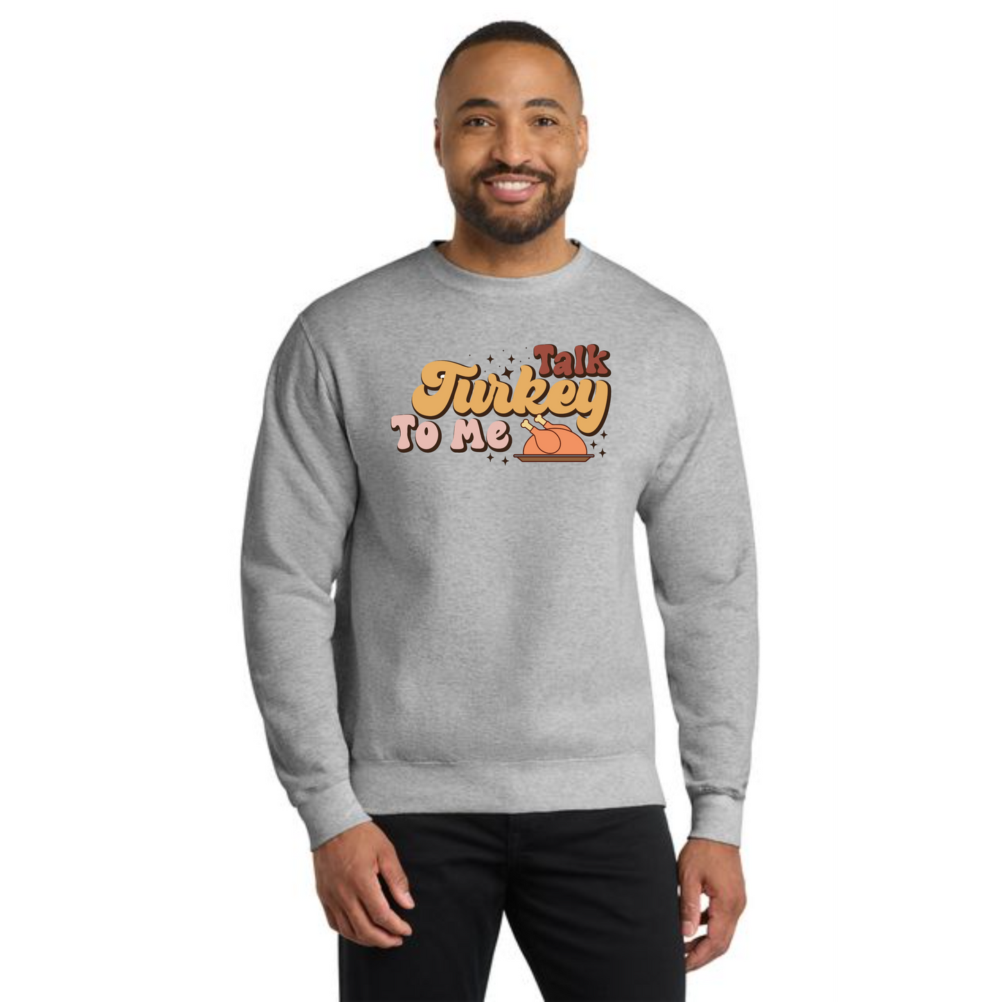THANKSGIVING PC78 Port & Company® Core Fleece Crewneck Sweatshirt 46