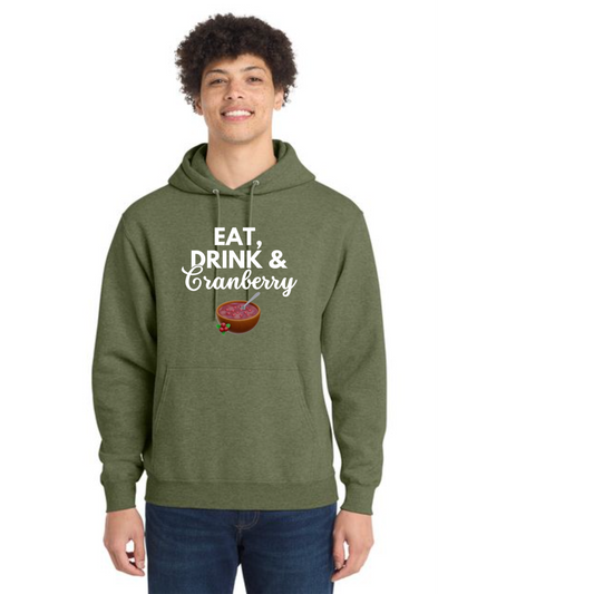 THANKSGIVING Port & Company® Core Fleece Pullover Hooded Sweatshirt 6
