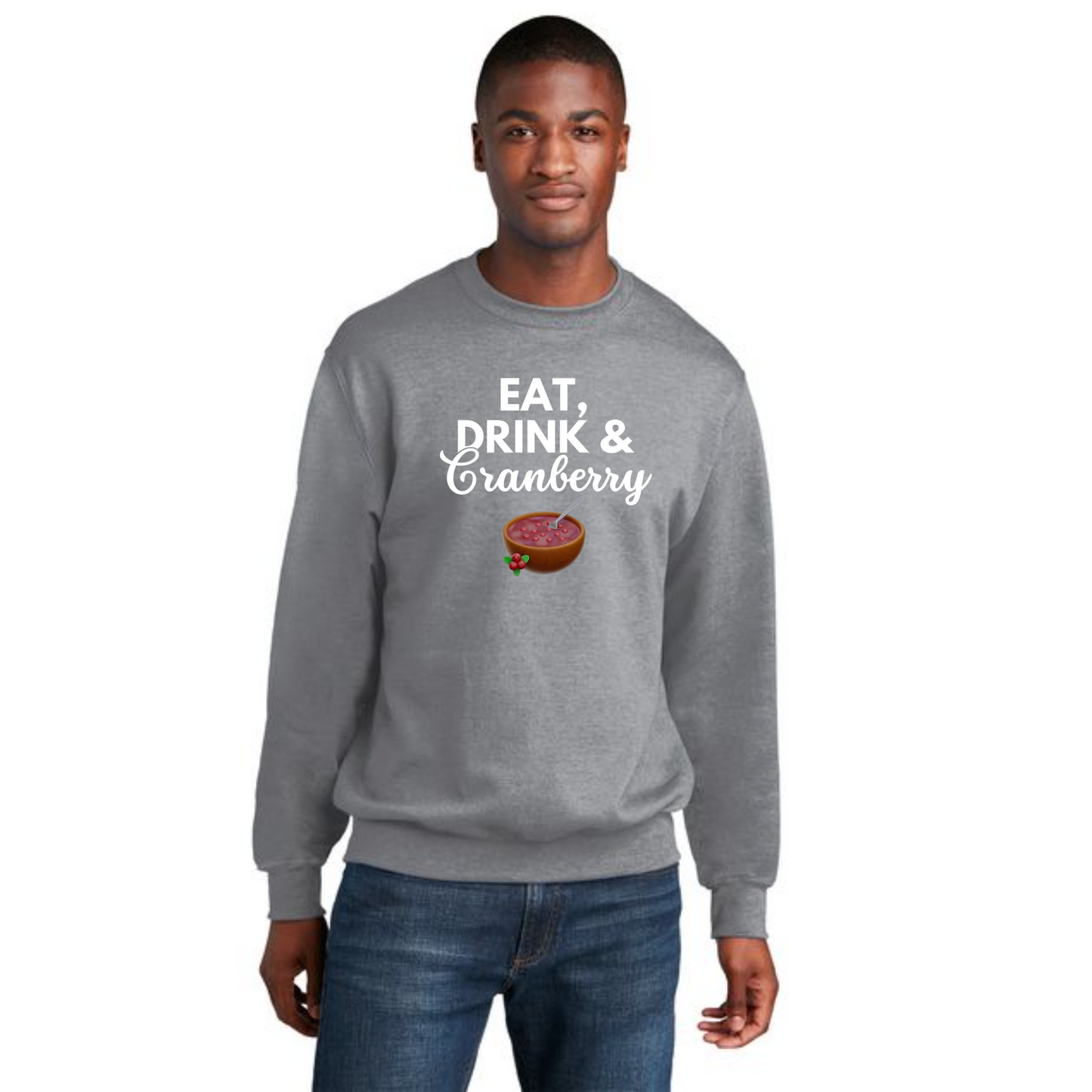 THANKSGIVING PC78 Port & Company® Core Fleece Crewneck Sweatshirt 6