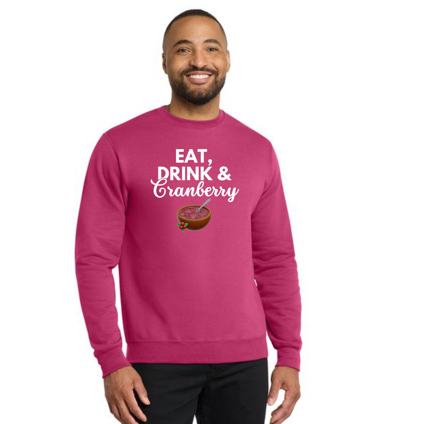 THANKSGIVING PC78 Port & Company® Core Fleece Crewneck Sweatshirt 6