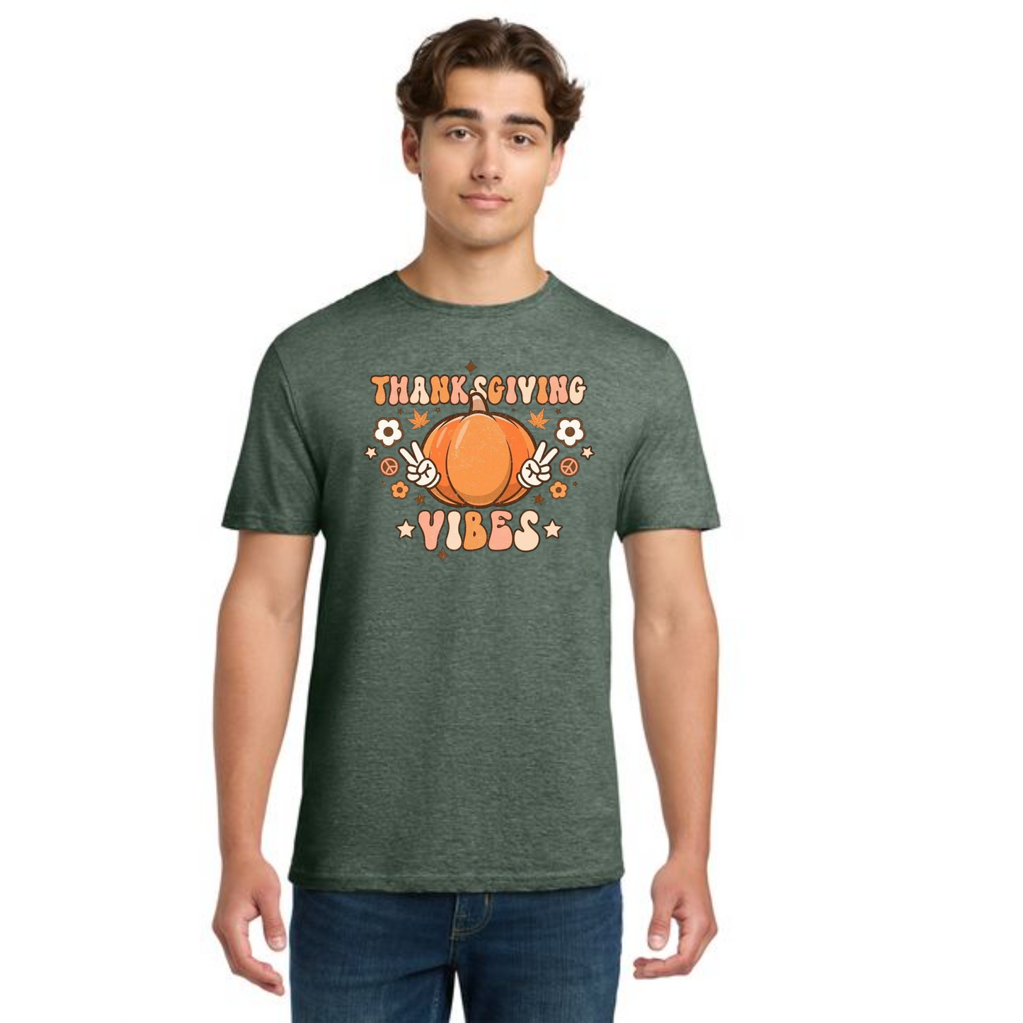 THANKSGIVING Gildan Softstyle® T-Shirt Unisex Short Sleeve Tee 48
