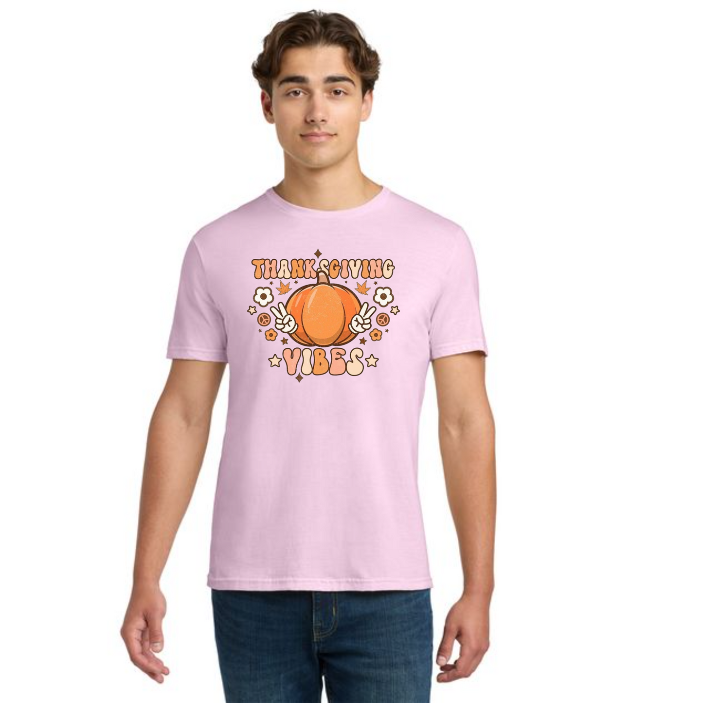 THANKSGIVING Gildan Softstyle® T-Shirt Unisex Short Sleeve Tee 48