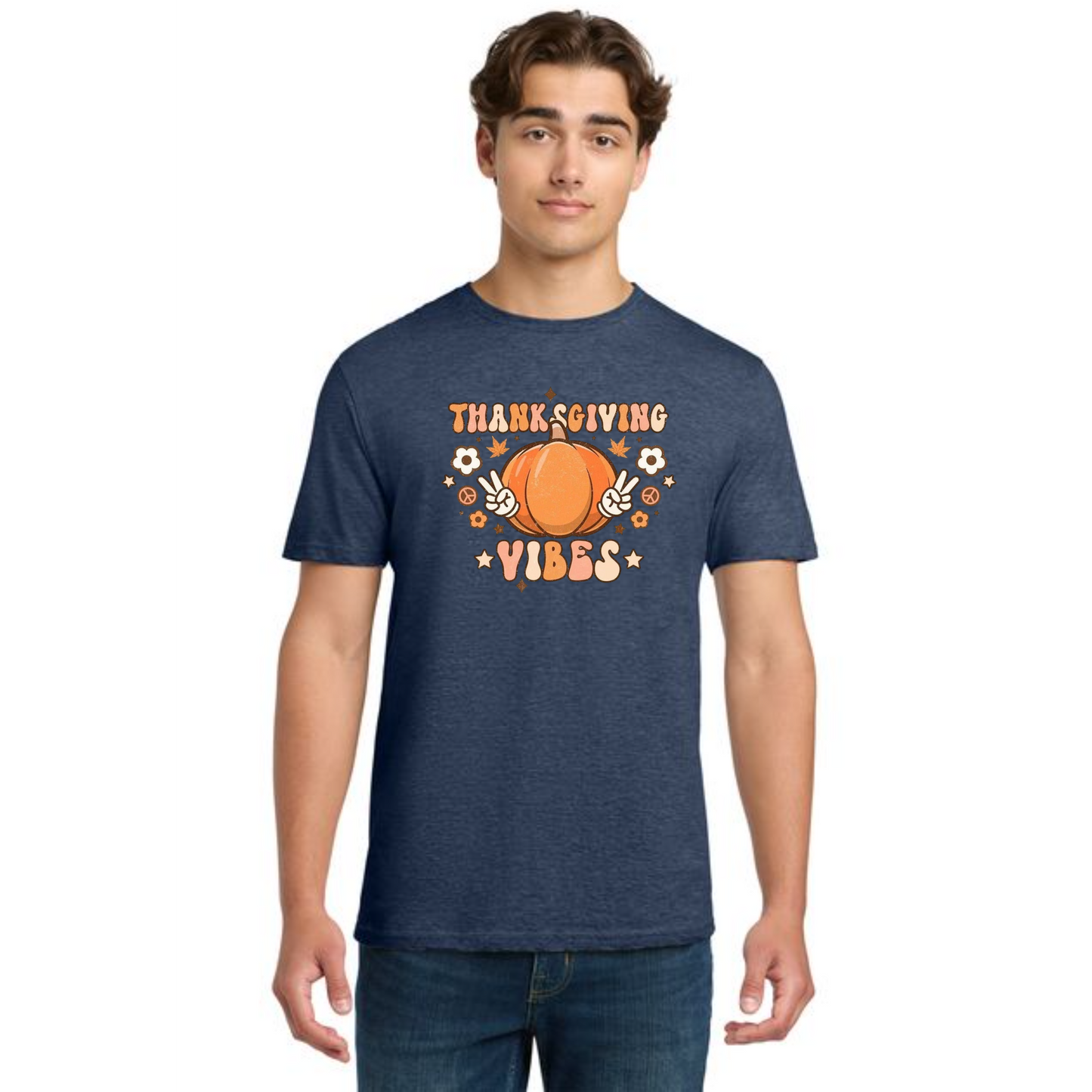 THANKSGIVING Gildan Softstyle® T-Shirt Unisex Short Sleeve Tee 48