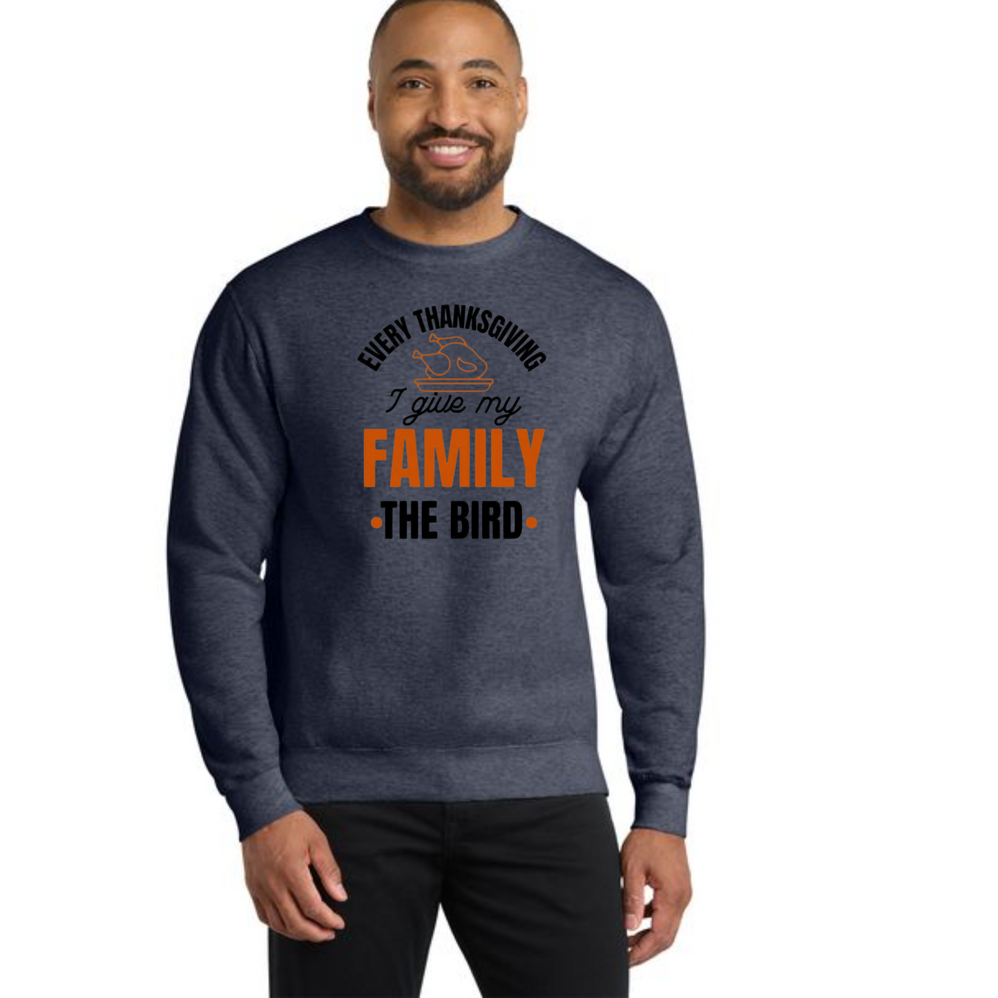 THANKSGIVING PC78 Port & Company® Core Fleece Crewneck Sweatshirt 50