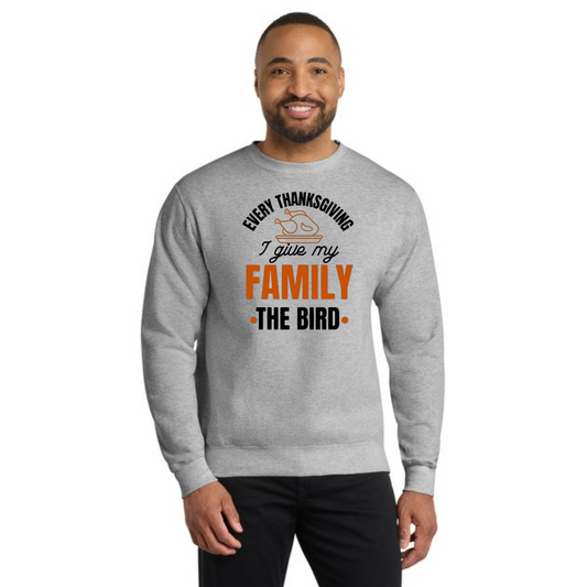 THANKSGIVING PC78 Port & Company® Core Fleece Crewneck Sweatshirt 50