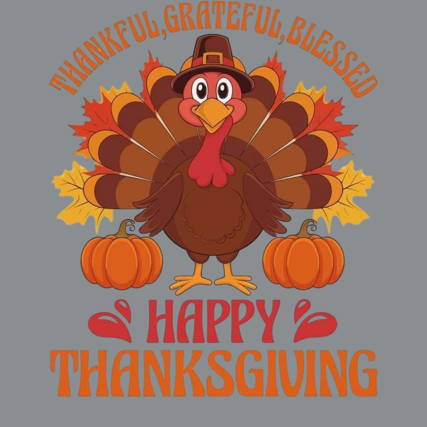 THANKSGIVING Gildan Softstyle® T-Shirt Unisex Short Sleeve Tee 51