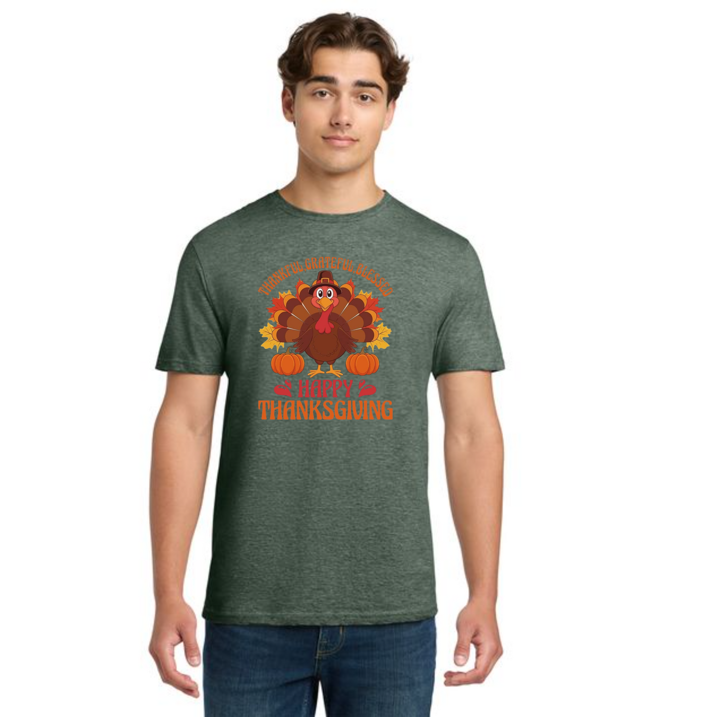 THANKSGIVING Gildan Softstyle® T-Shirt Unisex Short Sleeve Tee 51