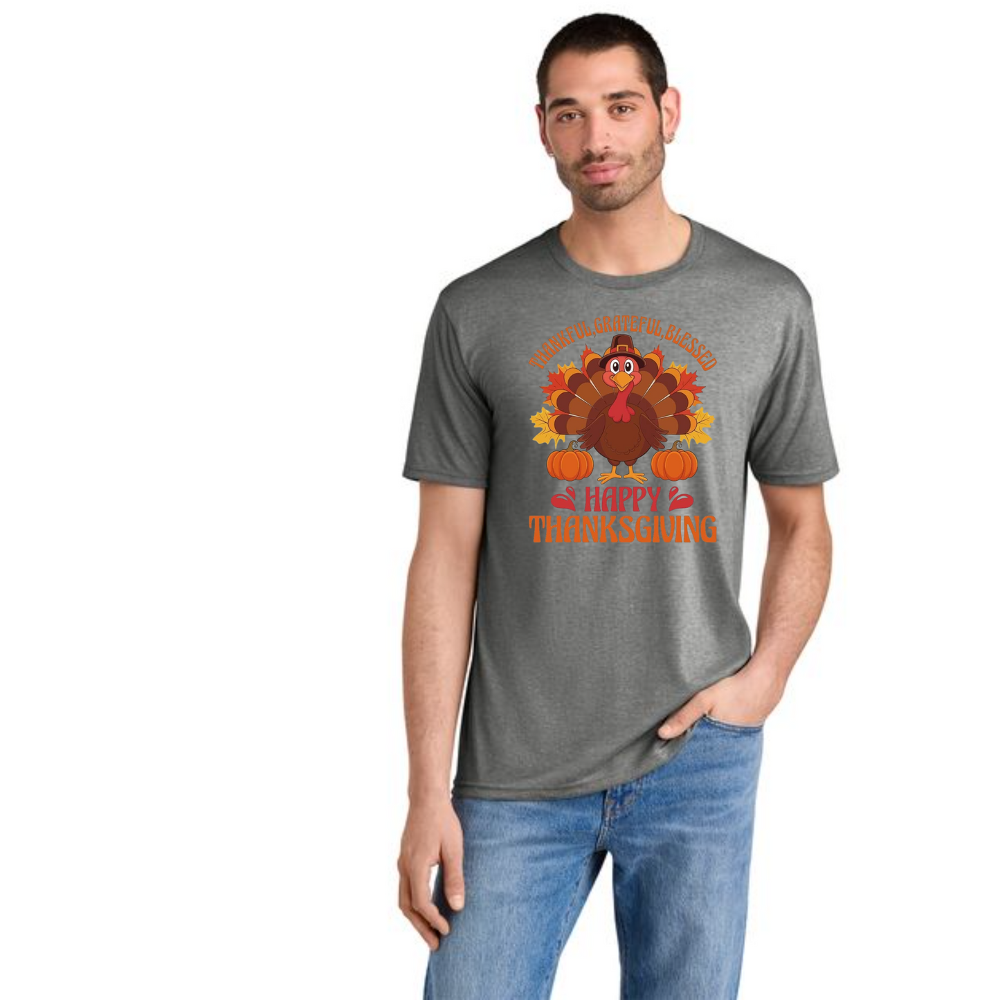 THANKSGIVING Gildan Softstyle® T-Shirt Unisex Short Sleeve Tee 51