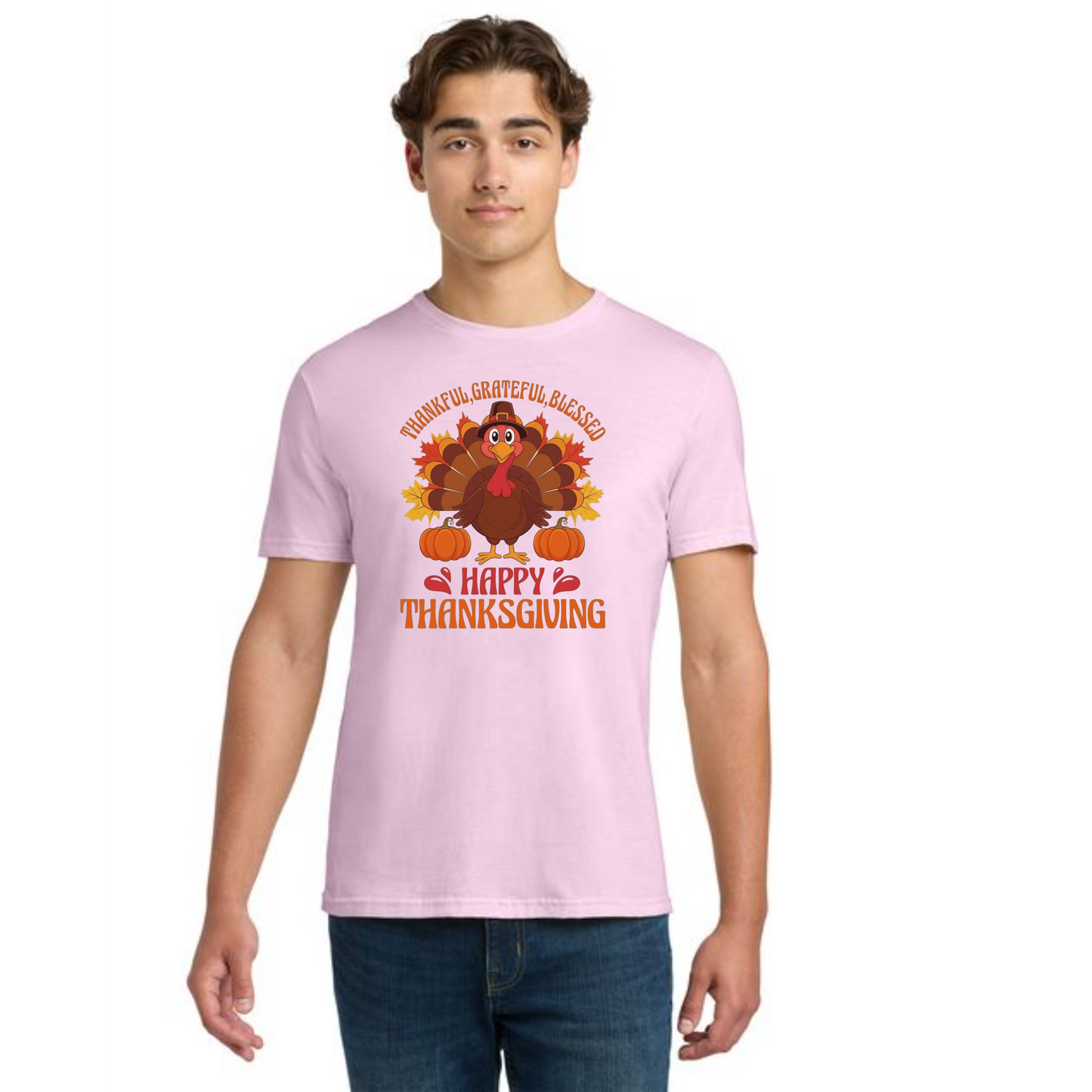 THANKSGIVING Gildan Softstyle® T-Shirt Unisex Short Sleeve Tee 51