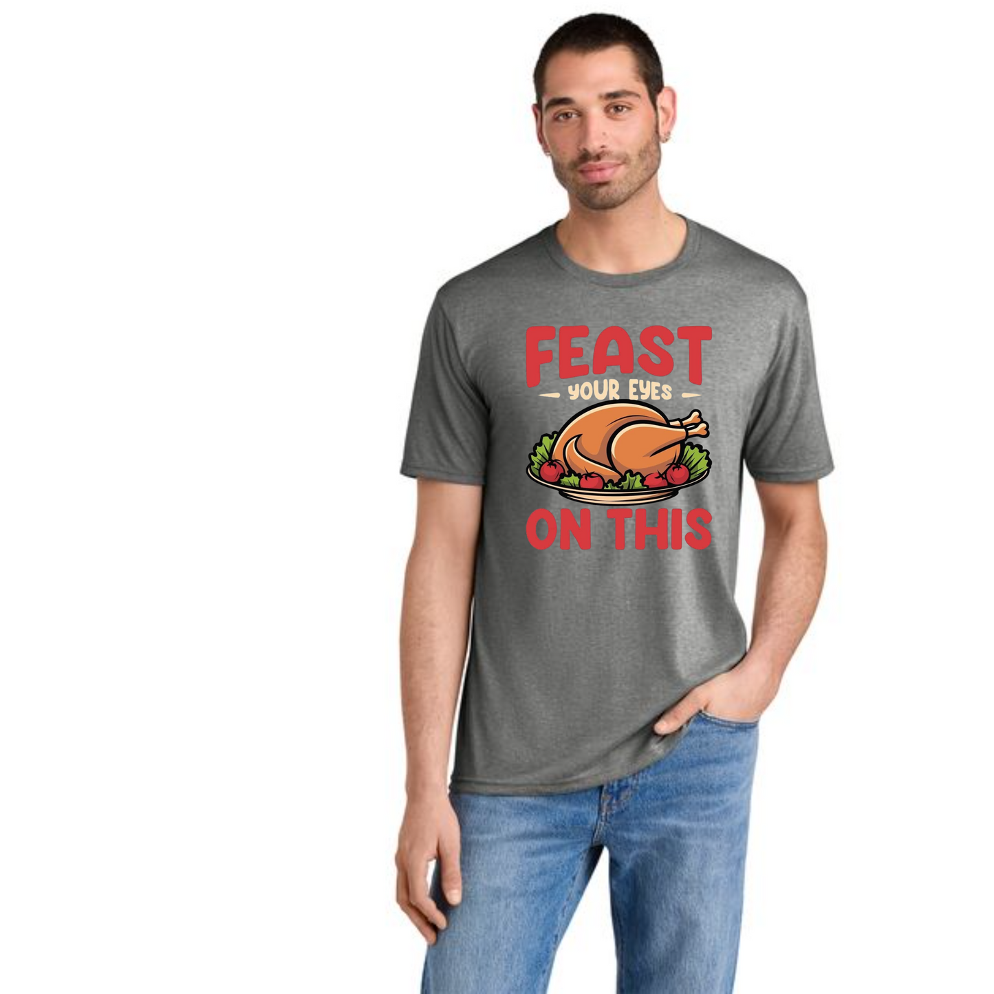 THANKSGIVING Gildan Softstyle® T-Shirt Unisex Short Sleeve Tee 52