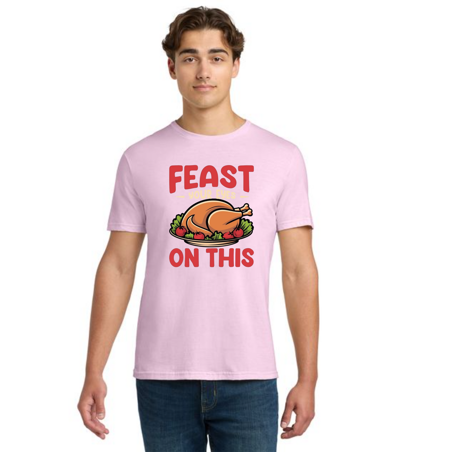THANKSGIVING Gildan Softstyle® T-Shirt Unisex Short Sleeve Tee 52