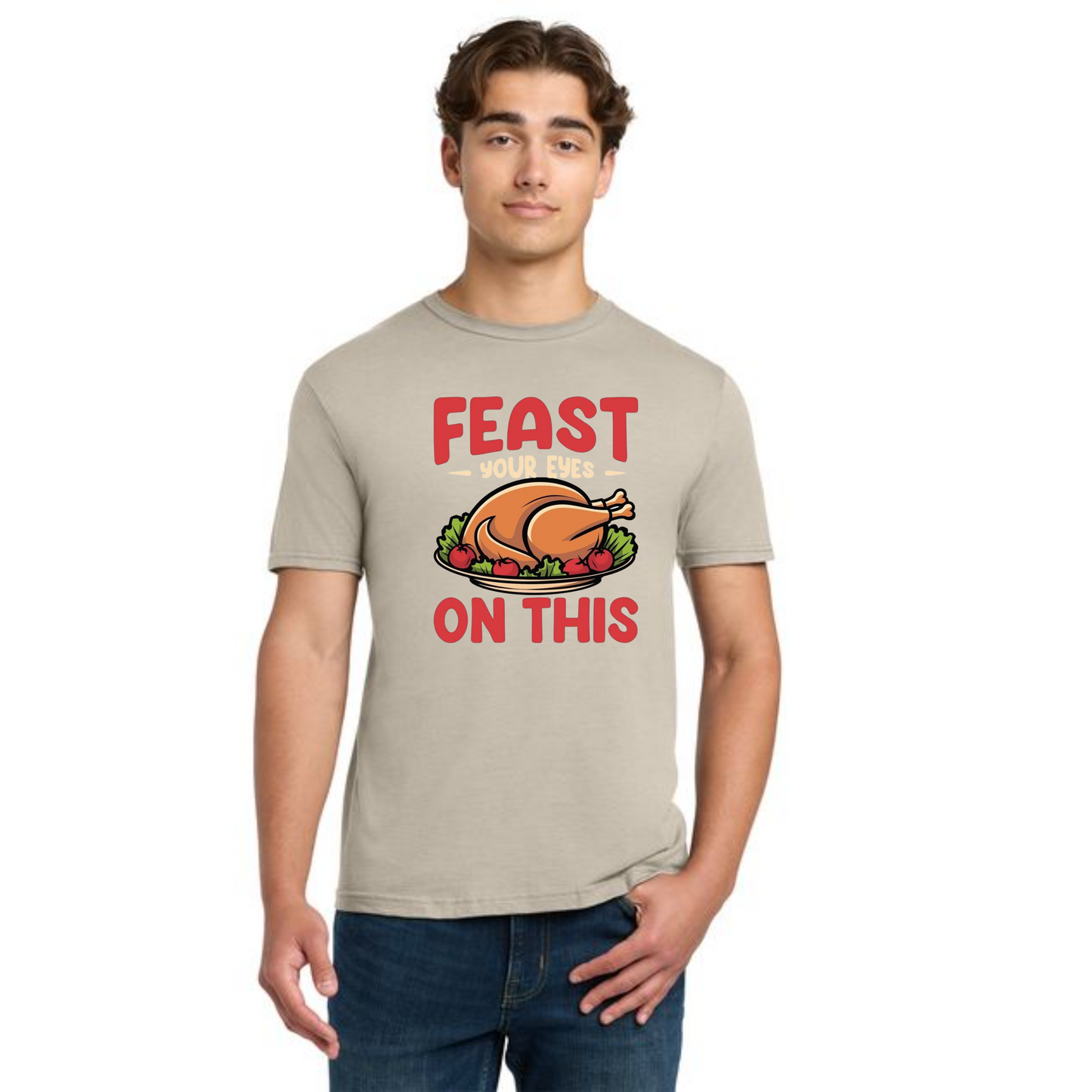 THANKSGIVING Gildan Softstyle® T-Shirt Unisex Short Sleeve Tee 52