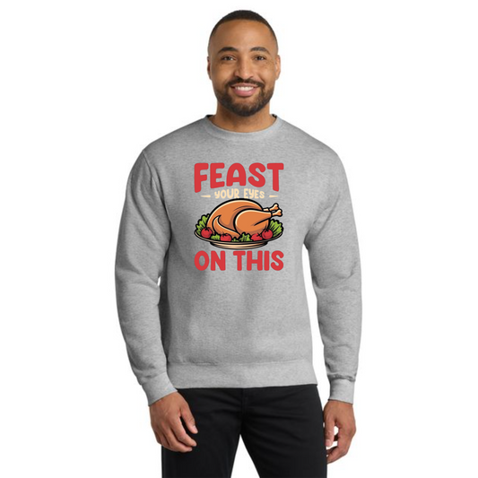 THANKSGIVING PC78 Port & Company® Core Fleece Crewneck Sweatshirt 52
