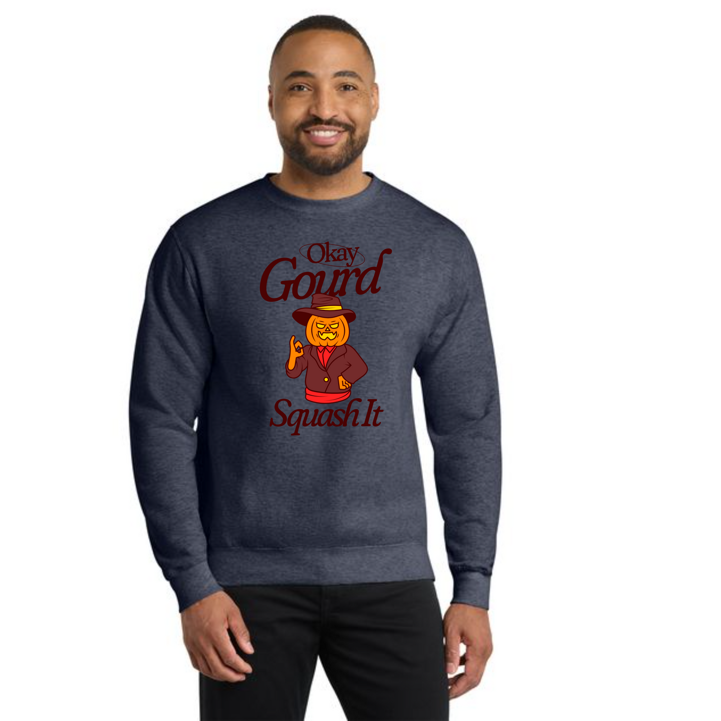 THANKSGIVING PC78 Port & Company® Core Fleece Crewneck Sweatshirt 53