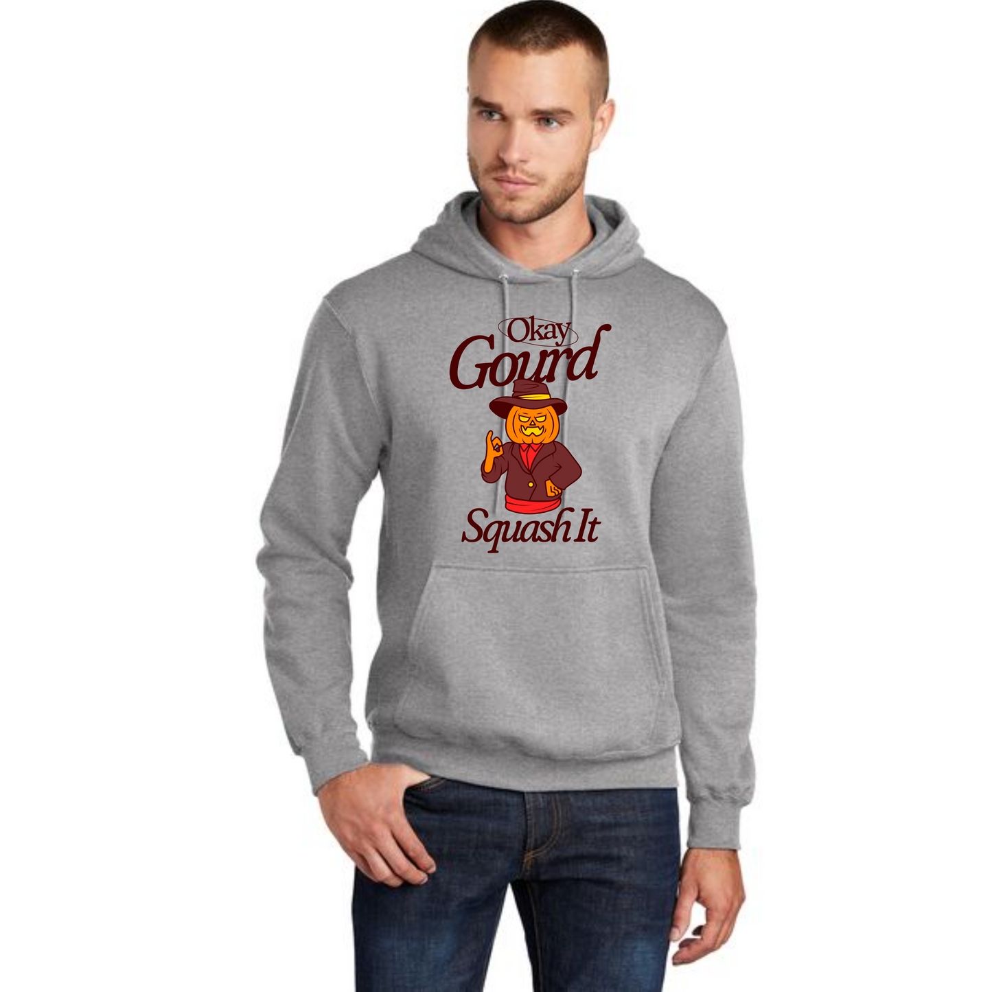THANKSGIVING Port & Company® Core Fleece Pullover Hooded Sweatshirt 53