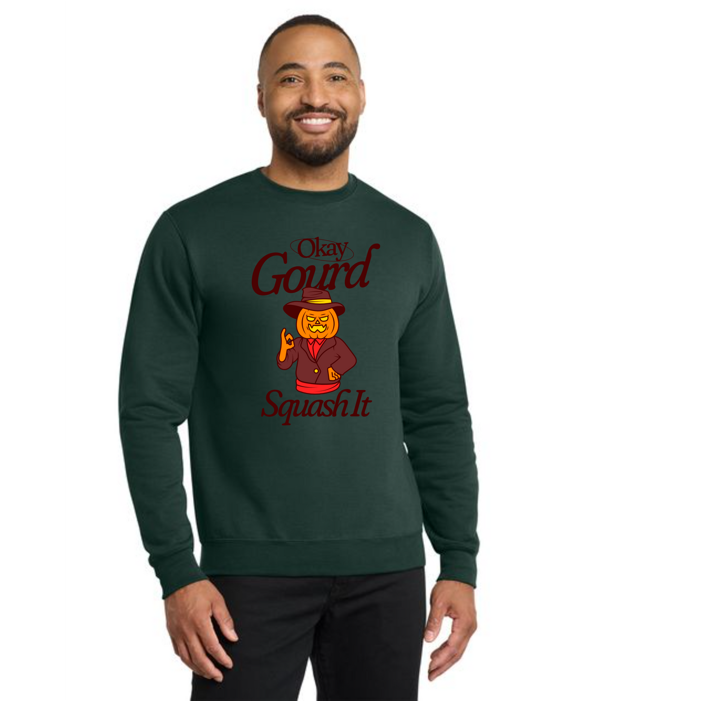 THANKSGIVING PC78 Port & Company® Core Fleece Crewneck Sweatshirt 53