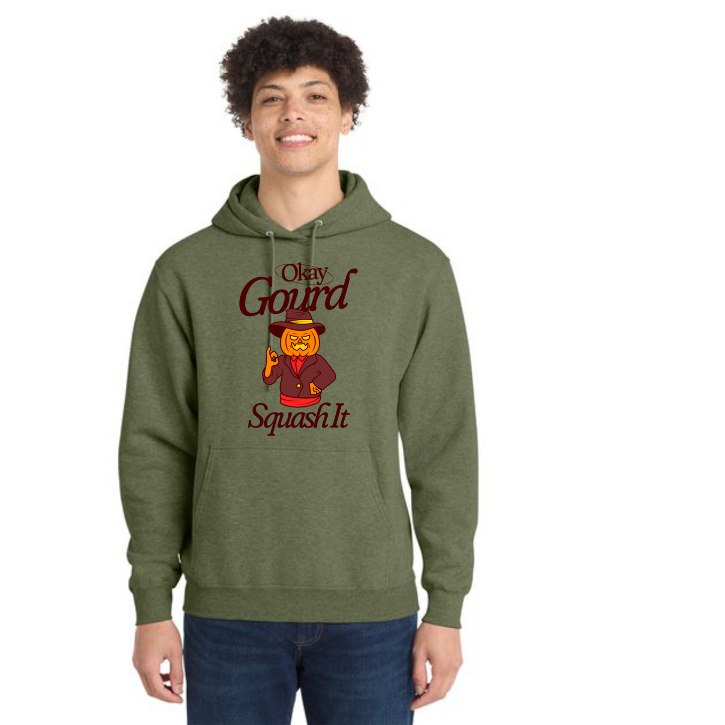 THANKSGIVING Port & Company® Core Fleece Pullover Hooded Sweatshirt 53