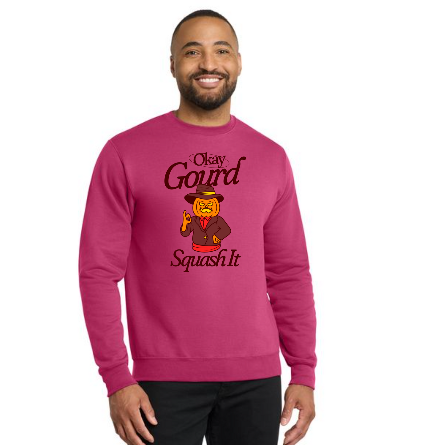THANKSGIVING PC78 Port & Company® Core Fleece Crewneck Sweatshirt 53