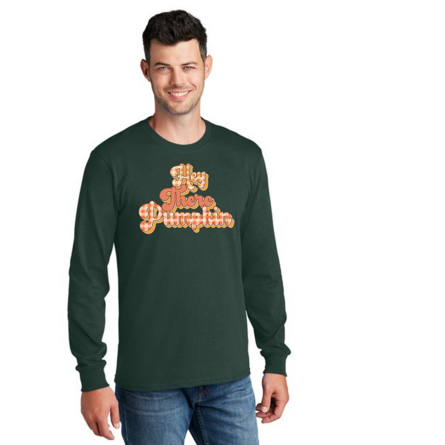 THANKSGIVING PC54LS Port & Company® Long Sleeve Core Cotton Tee 54