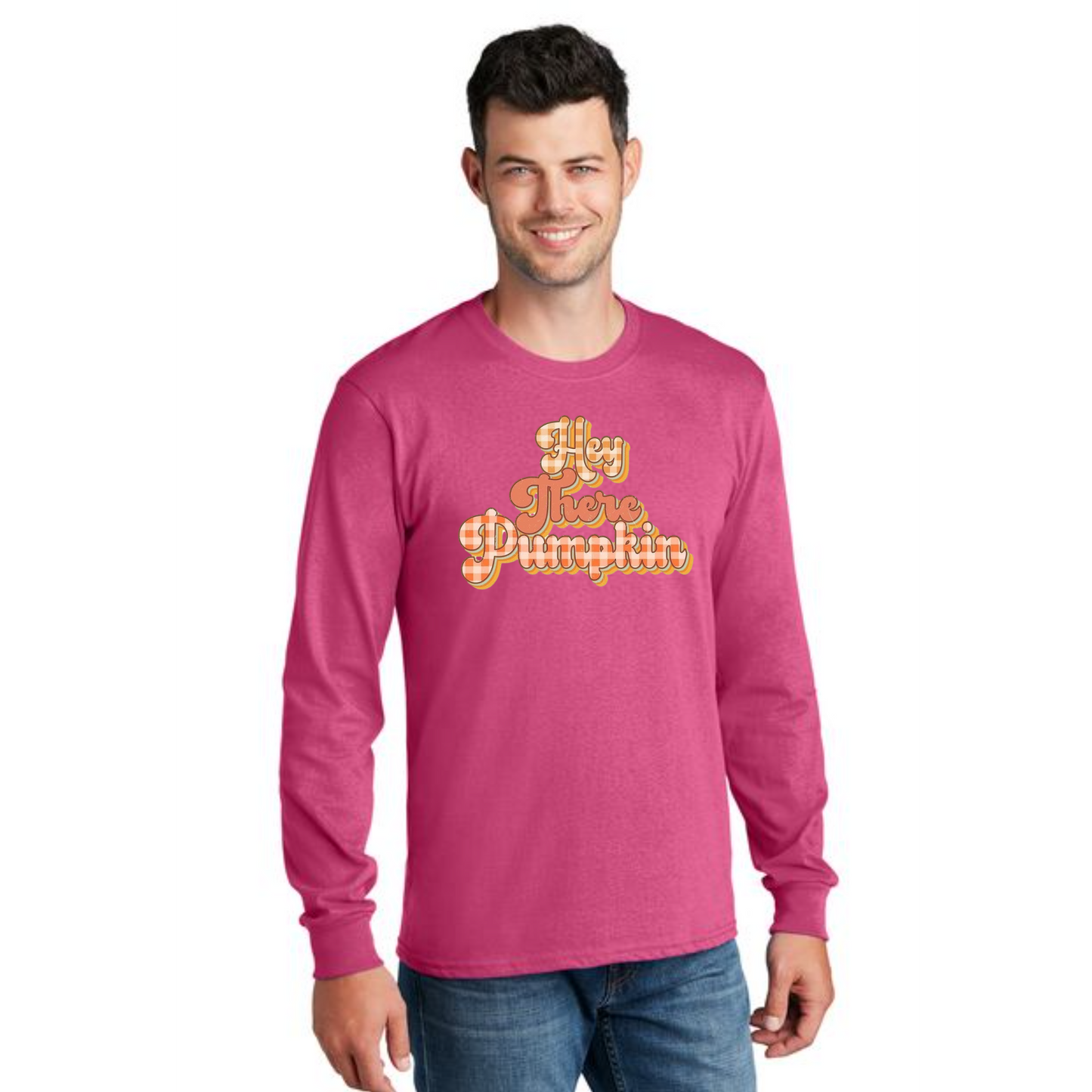 THANKSGIVING PC54LS Port & Company® Long Sleeve Core Cotton Tee 54