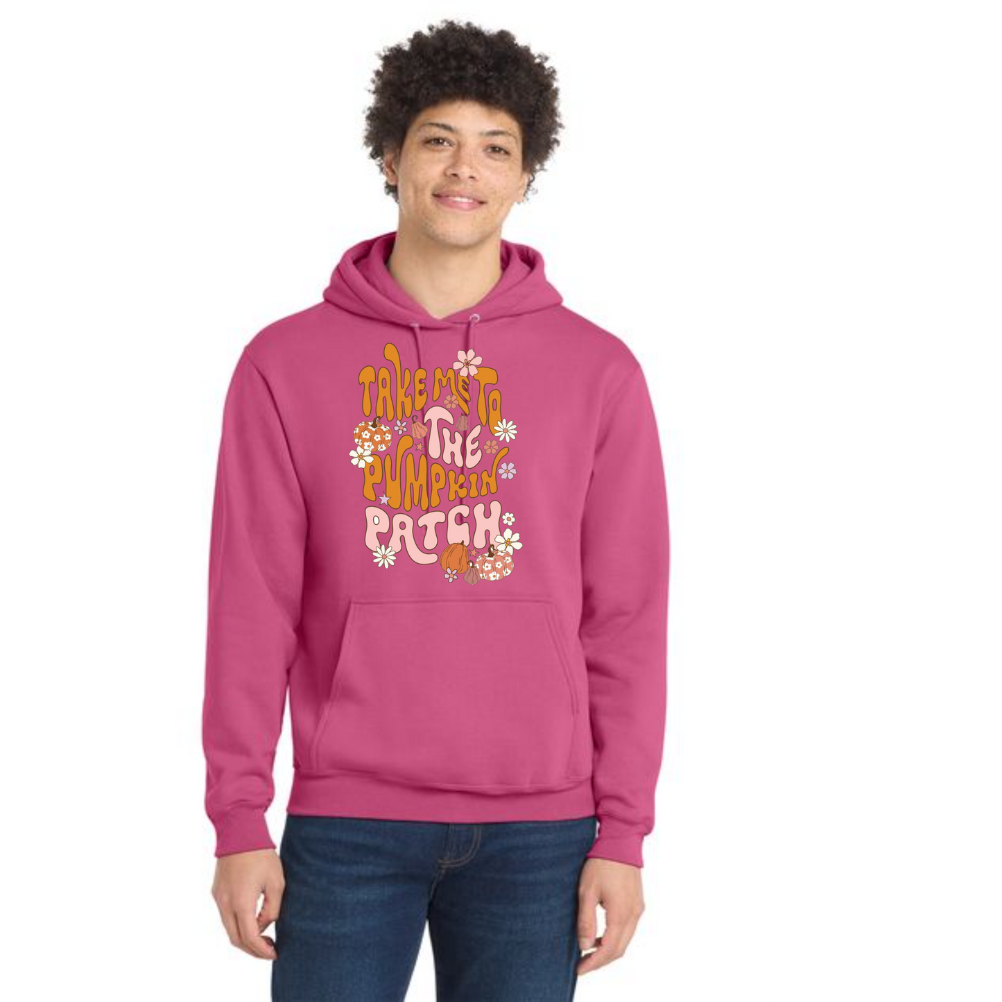 THANKSGIVING Port & Company® Core Fleece Pullover Hooded Sweatshirt 55