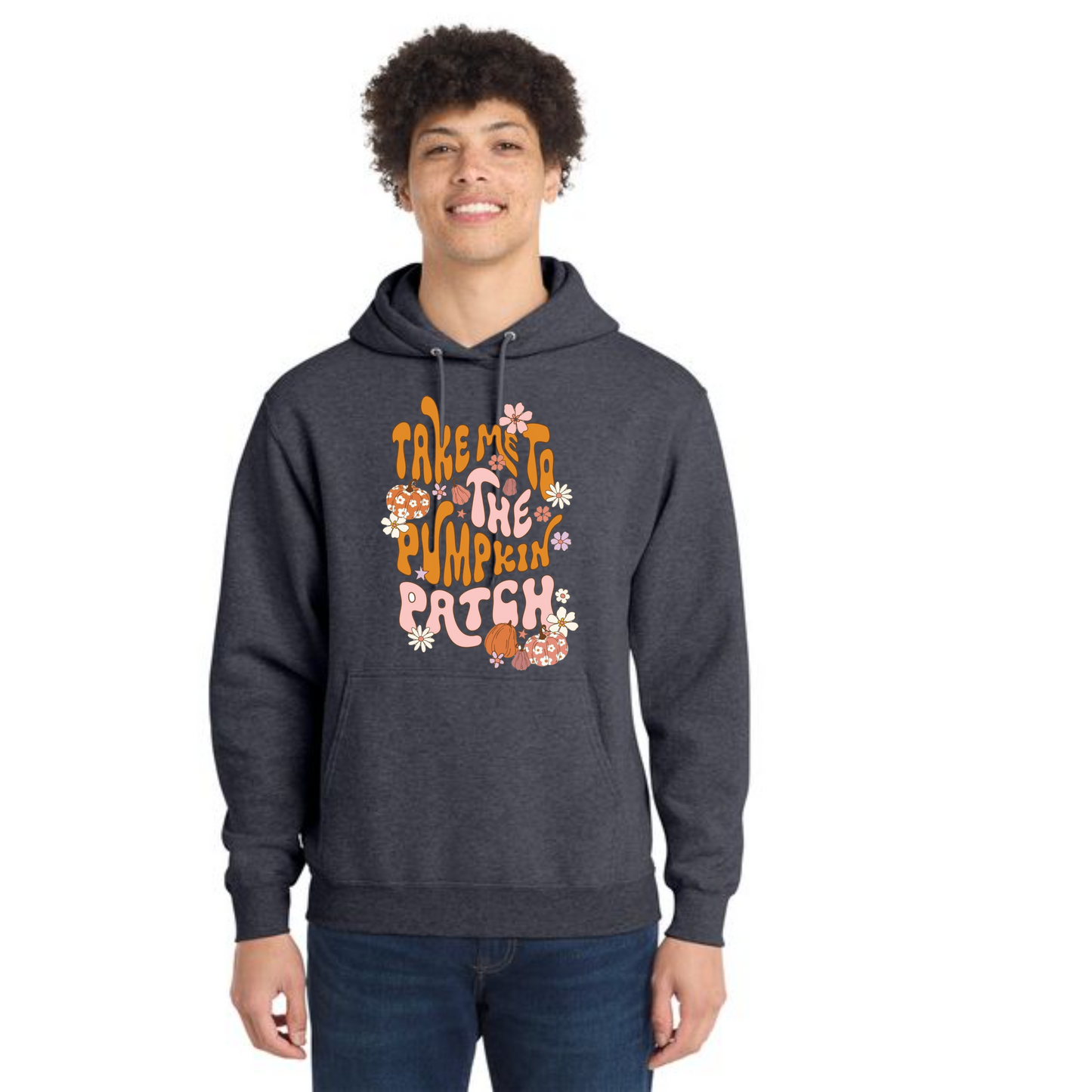 THANKSGIVING Port & Company® Core Fleece Pullover Hooded Sweatshirt 55