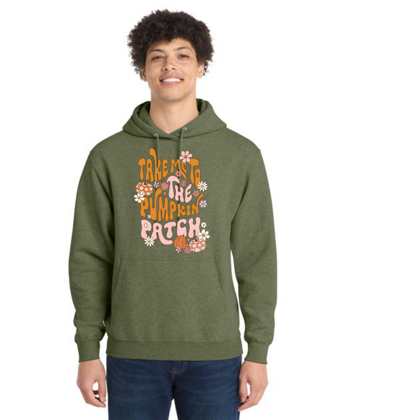 THANKSGIVING Port & Company® Core Fleece Pullover Hooded Sweatshirt 55