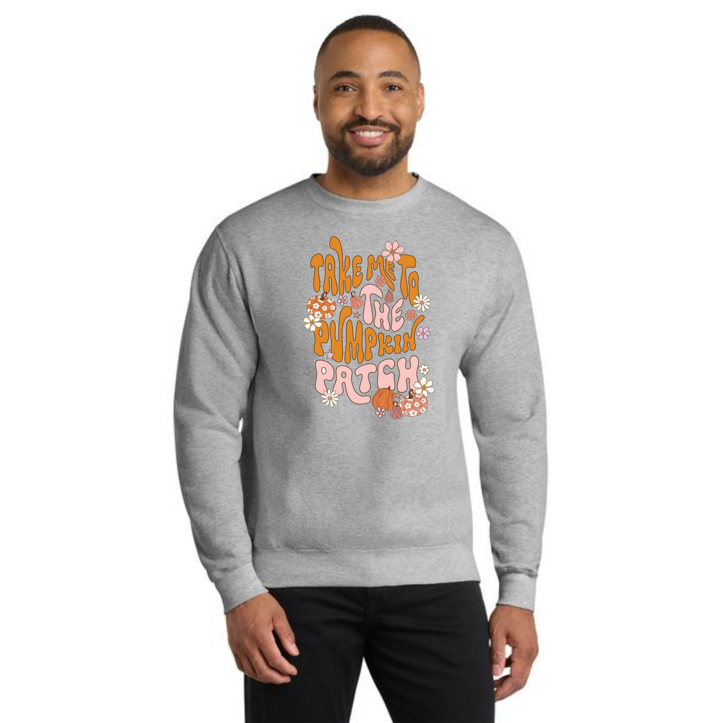 THANKSGIVING PC78 Port & Company® Core Fleece Crewneck Sweatshirt 55
