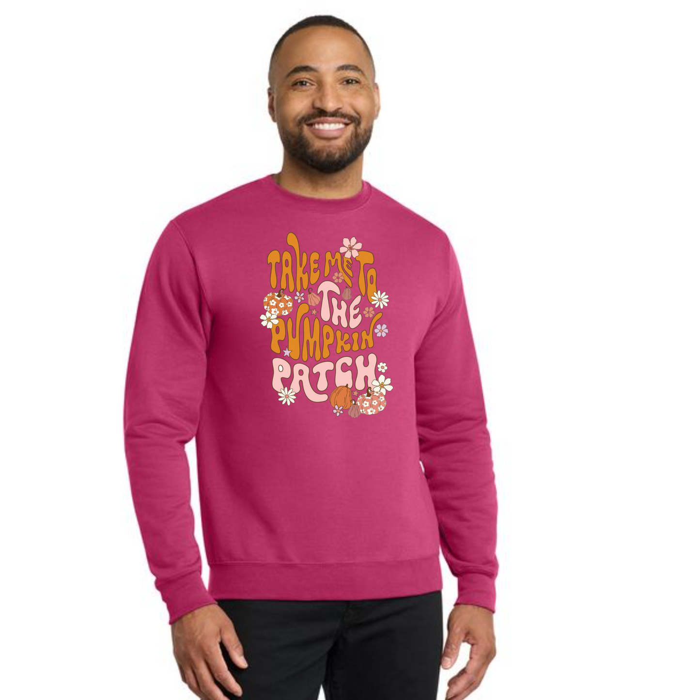 THANKSGIVING PC78 Port & Company® Core Fleece Crewneck Sweatshirt 55