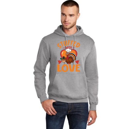 THANKSGIVING Port & Company® Core Fleece Pullover Hooded Sweatshirt 56