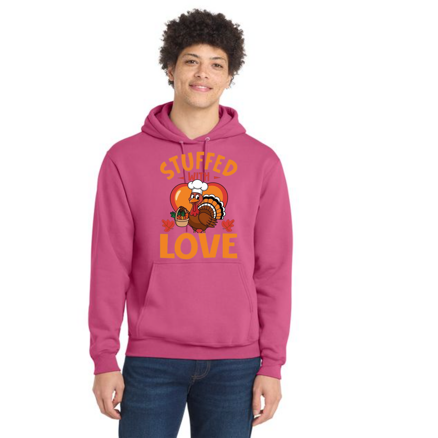 THANKSGIVING Port & Company® Core Fleece Pullover Hooded Sweatshirt 56