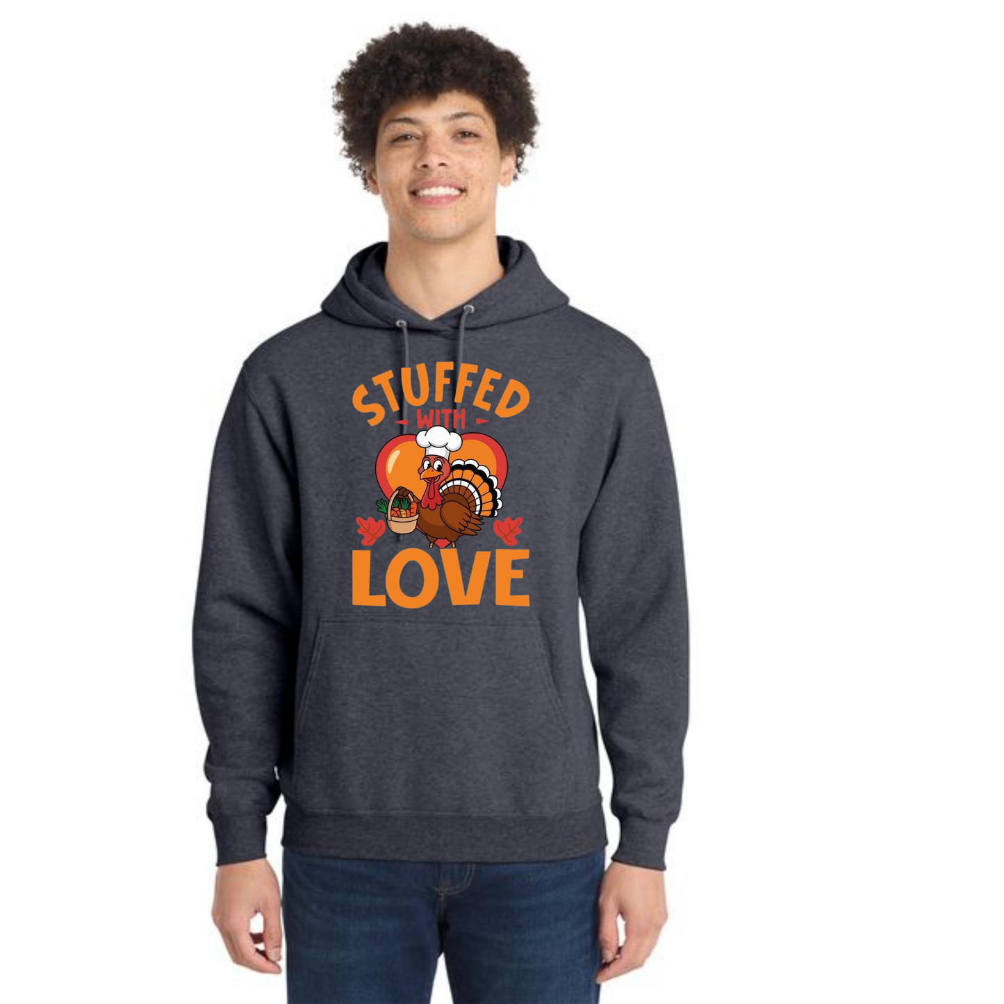 THANKSGIVING Port & Company® Core Fleece Pullover Hooded Sweatshirt 56