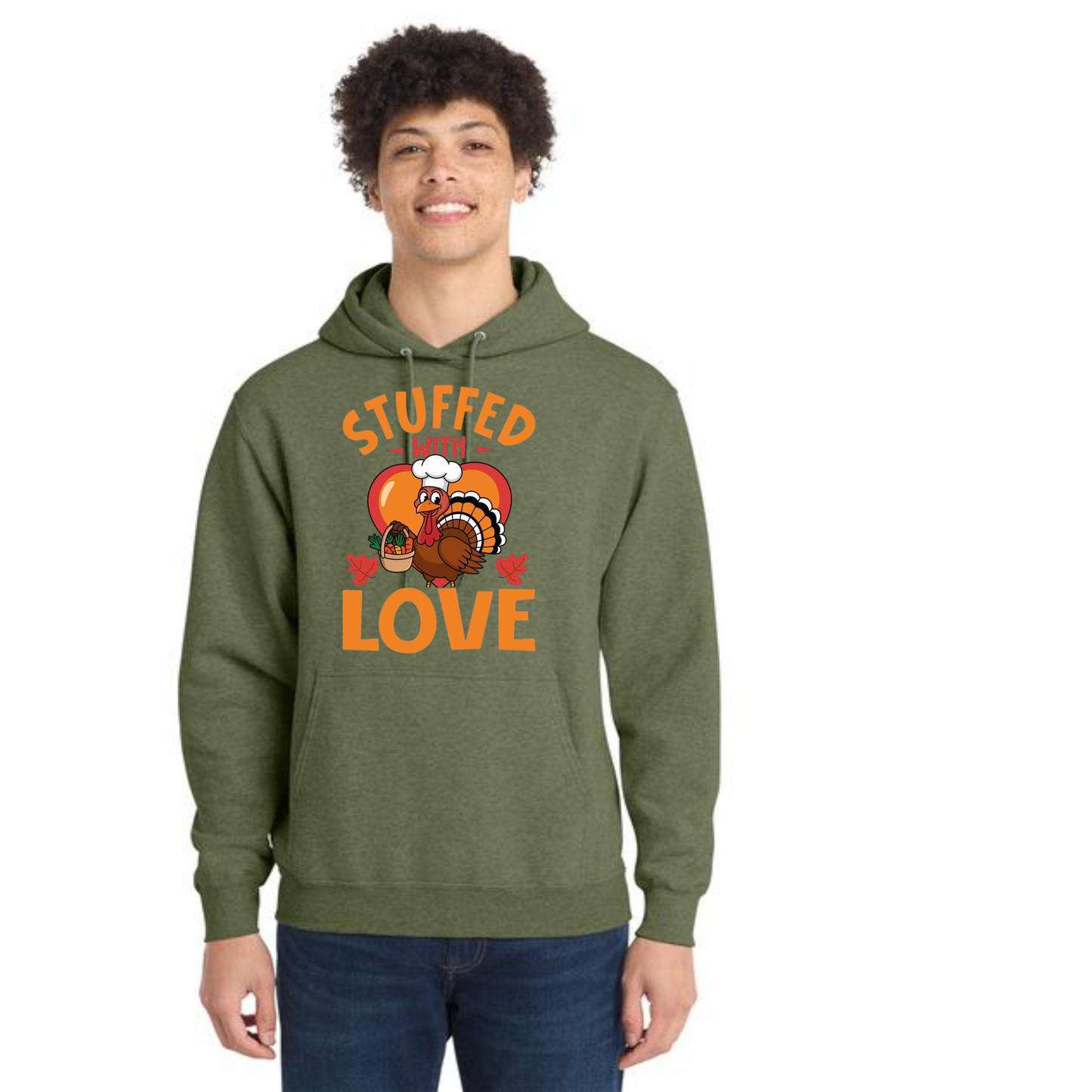 THANKSGIVING Port & Company® Core Fleece Pullover Hooded Sweatshirt 56