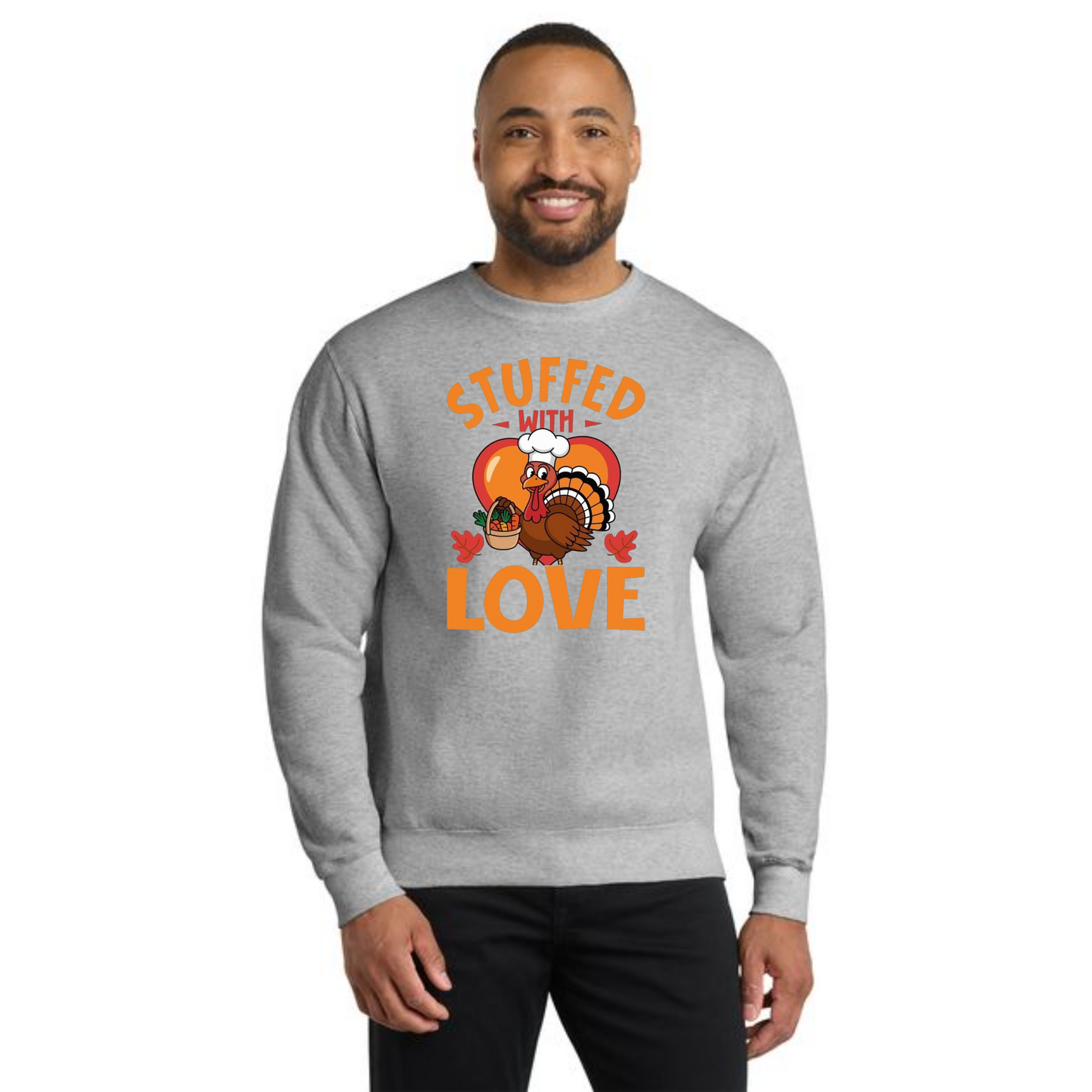 THANKSGIVING PC78 Port & Company® Core Fleece Crewneck Sweatshirt 56