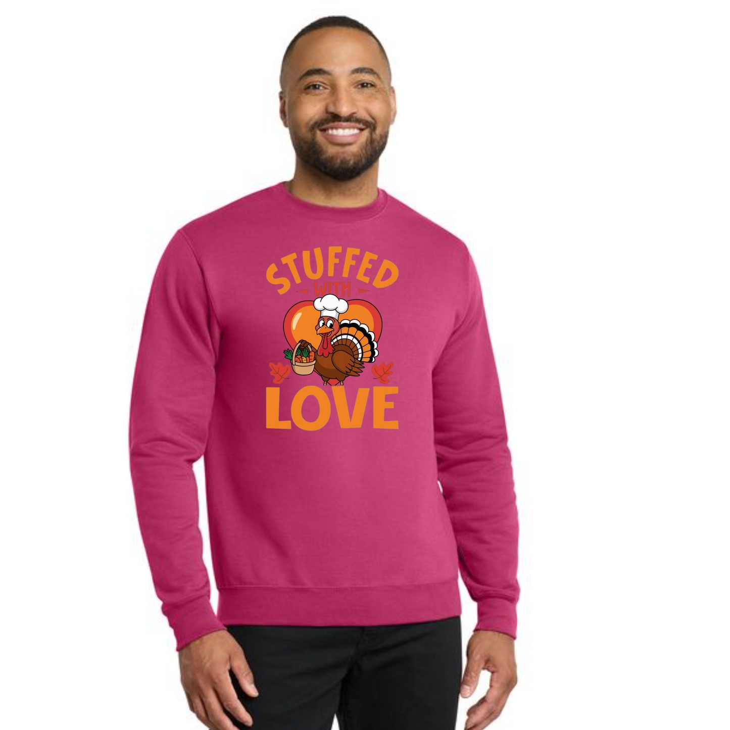 THANKSGIVING PC78 Port & Company® Core Fleece Crewneck Sweatshirt 56