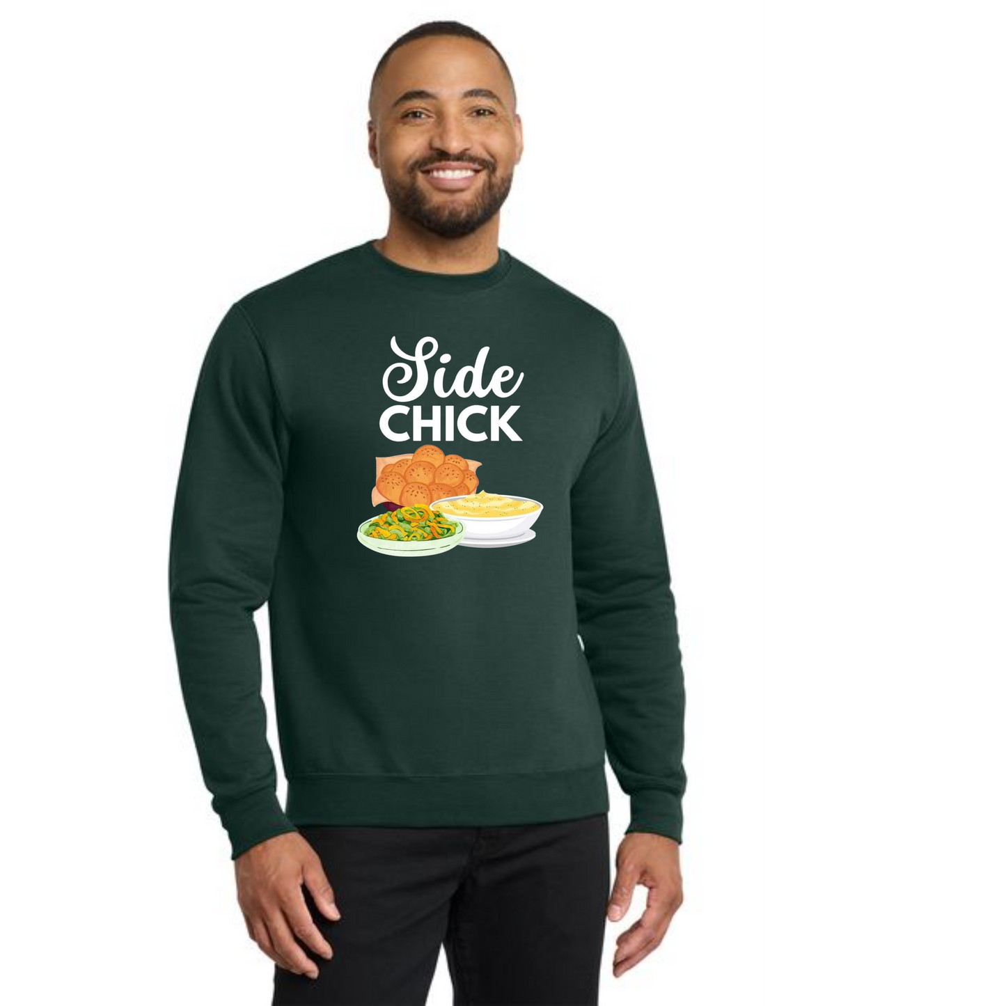 THANKSGIVING PC78 Port & Company® Core Fleece Crewneck Sweatshirt 7