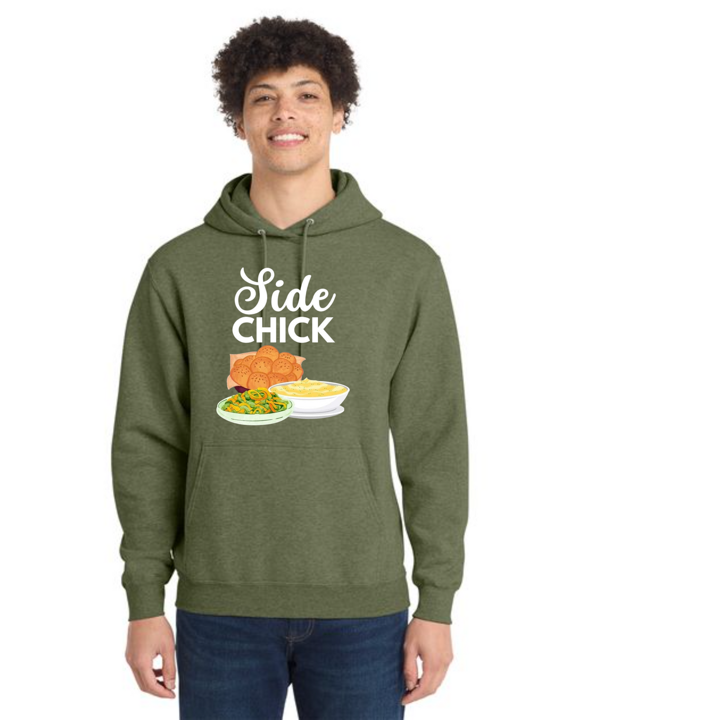 THANKSGIVING Port & Company® Core Fleece Pullover Hooded Sweatshirt 7