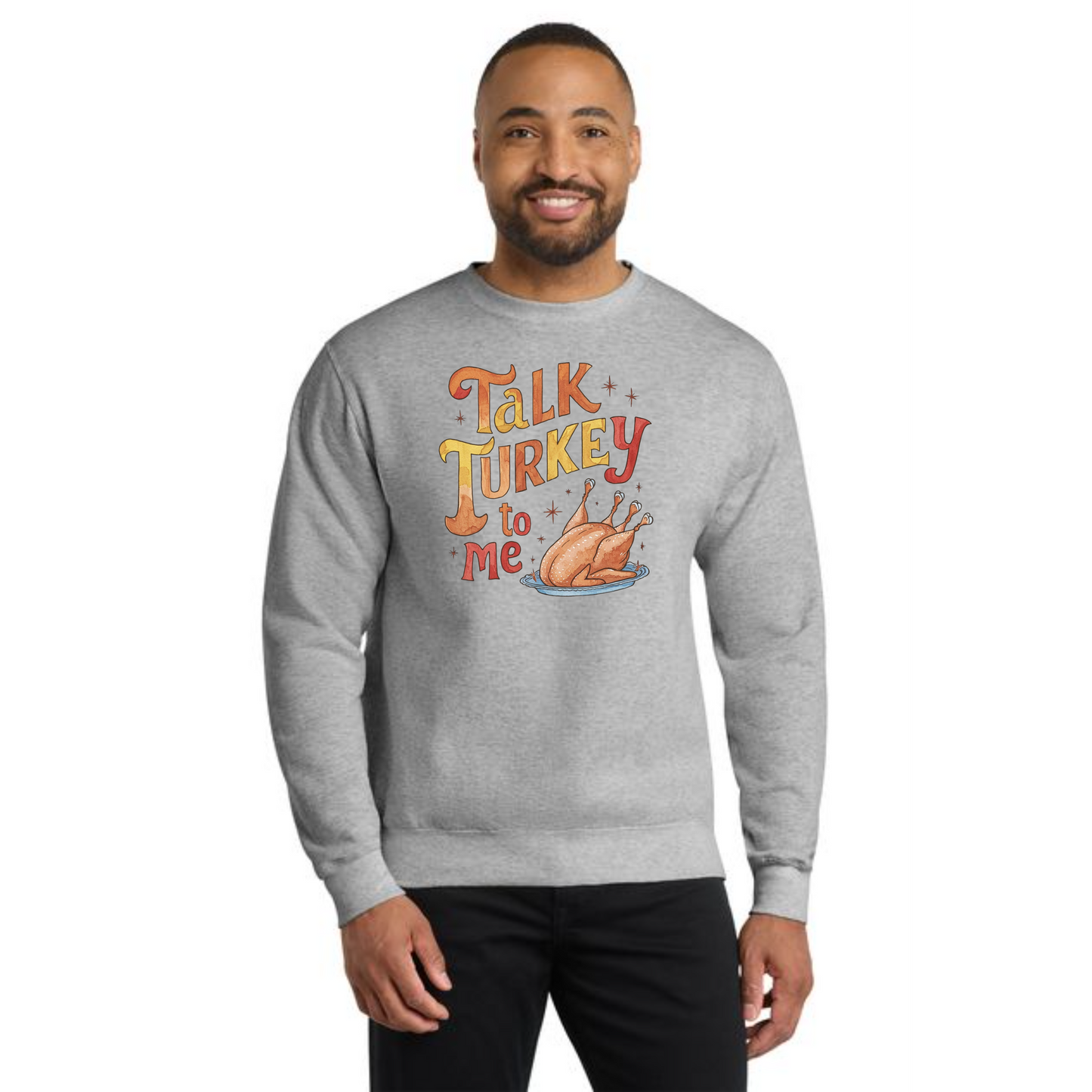 THANKSGIVING PC78 Port & Company® Core Fleece Crewneck Sweatshirt 57