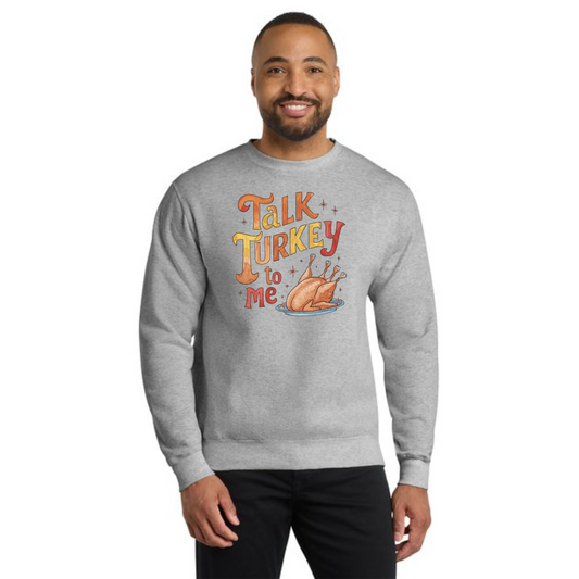 THANKSGIVING PC78 Port & Company® Core Fleece Crewneck Sweatshirt 57