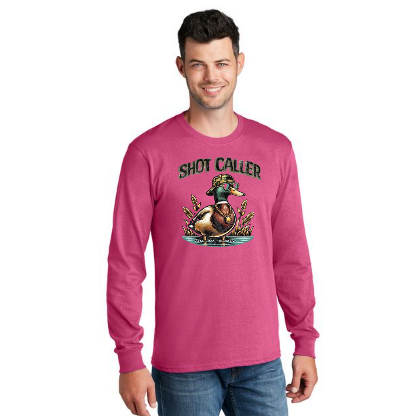 THANKSGIVING PC54LS Port & Company® Long Sleeve Core Cotton Tee 58