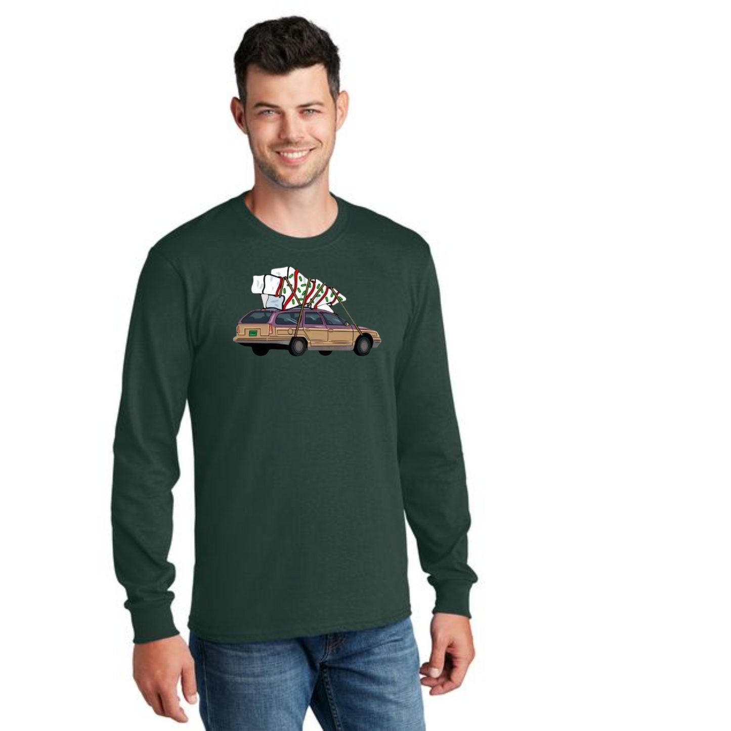 THANKSGIVING PC54LS Port & Company® Long Sleeve Core Cotton Tee 59
