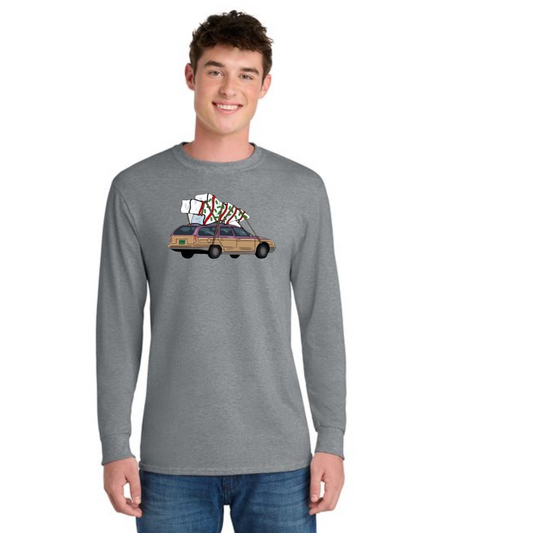 THANKSGIVING PC54LS Port & Company® Long Sleeve Core Cotton Tee 59