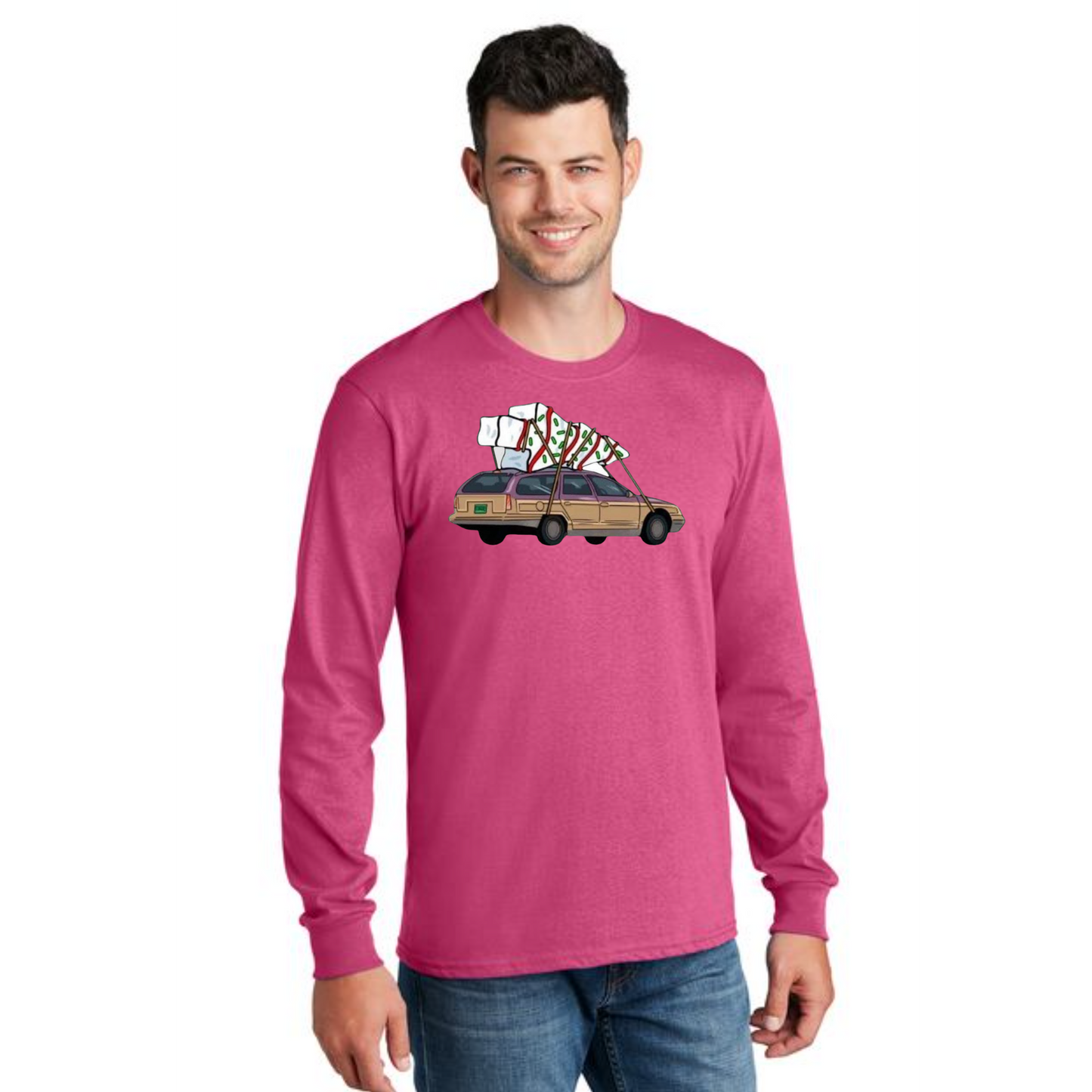 THANKSGIVING PC54LS Port & Company® Long Sleeve Core Cotton Tee 59