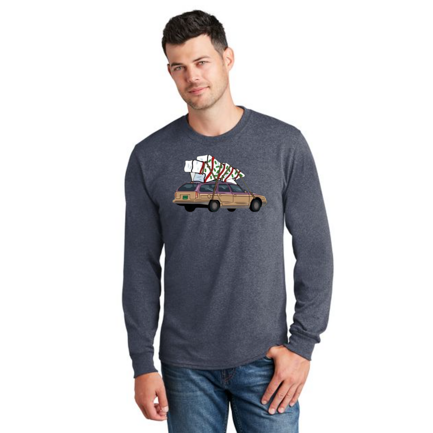 THANKSGIVING PC54LS Port & Company® Long Sleeve Core Cotton Tee 59