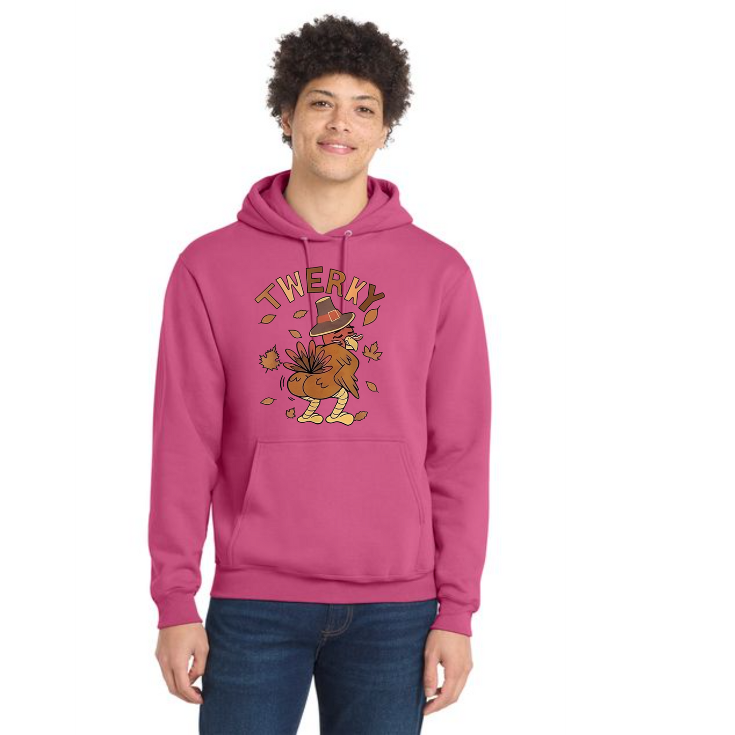 THANKSGIVING Port & Company® Core Fleece Pullover Hooded Sweatshirt 60