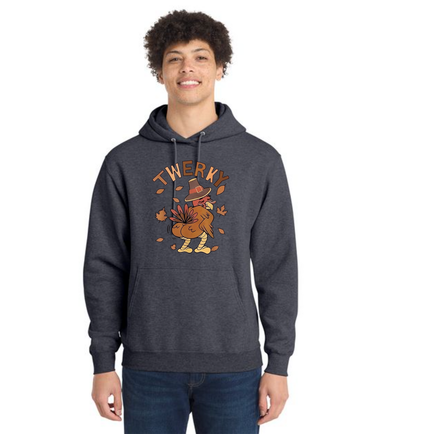 THANKSGIVING Port & Company® Core Fleece Pullover Hooded Sweatshirt 60