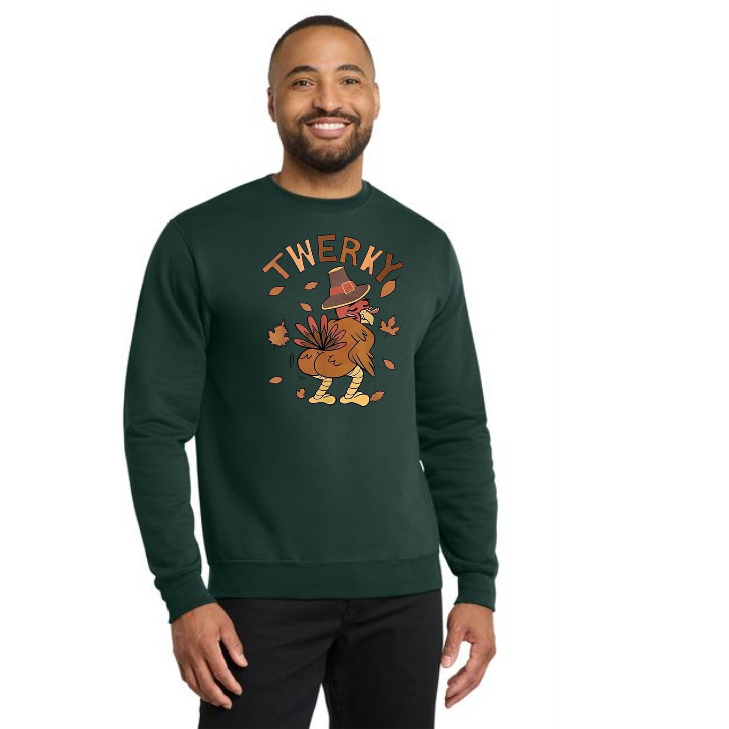 THANKSGIVING PC78 Port & Company® Core Fleece Crewneck Sweatshirt 60